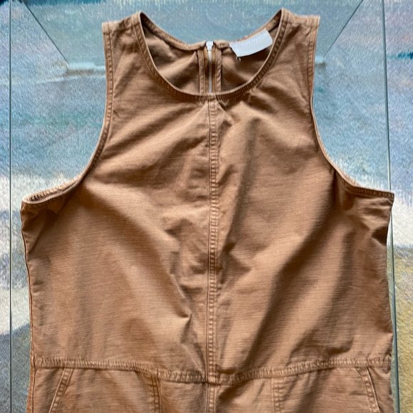 Everlane the Fatigue Jumpsuit sz 16 Walnut SOLD OUT - Picture 3 of 14